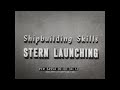 STERN LAUNCHING of DD445 FLETCHER CLASS DESTROYER  CHARLESTON NAVY YARD  SHIP CHRISTENING 64954