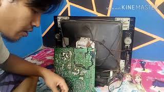 Service tv LG pearl black mati total