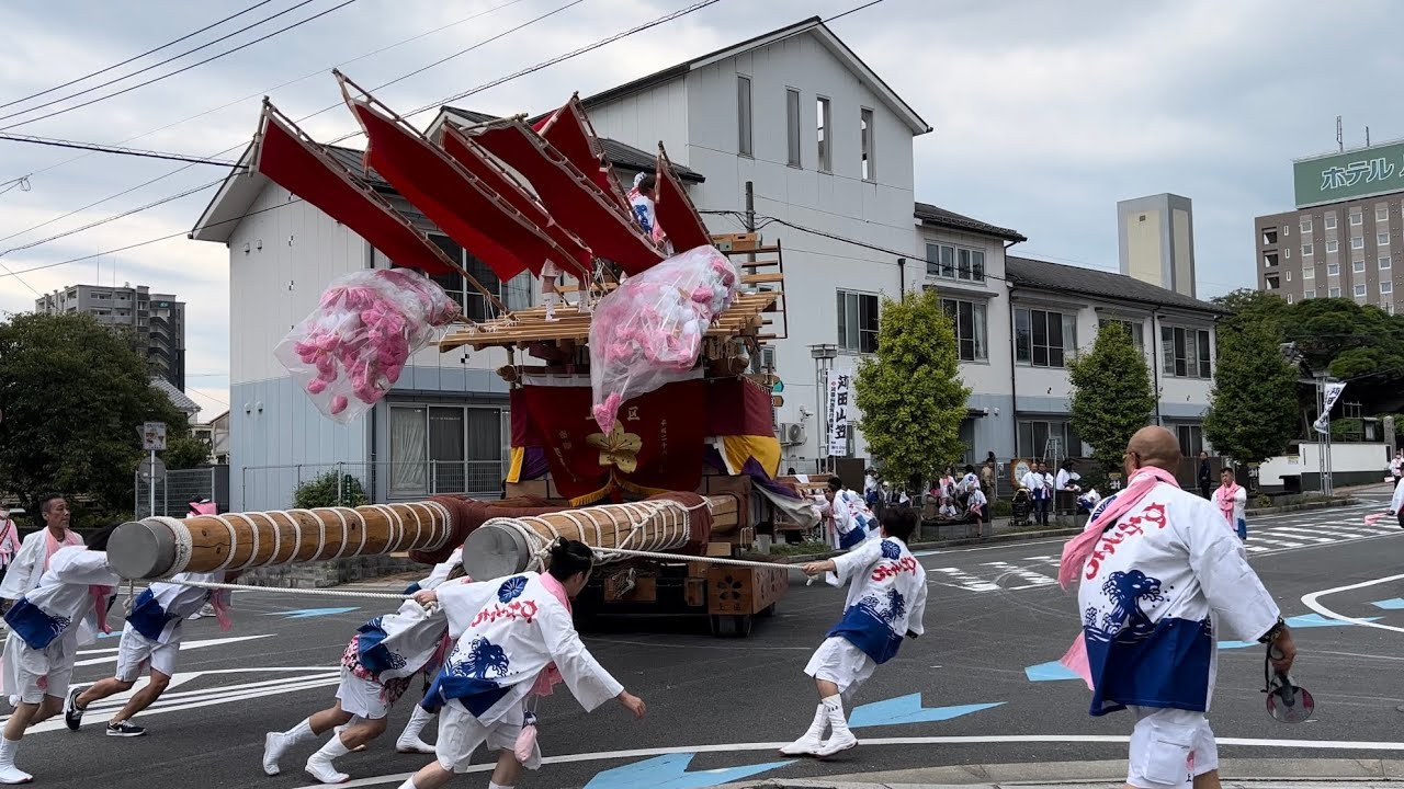 苅田山笠 2023 幟山