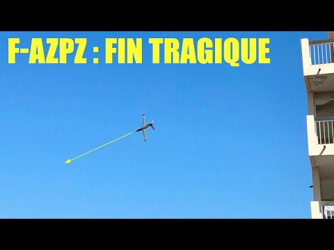 Fouga Magister crash at Le Lavandou (F-AZPZ)