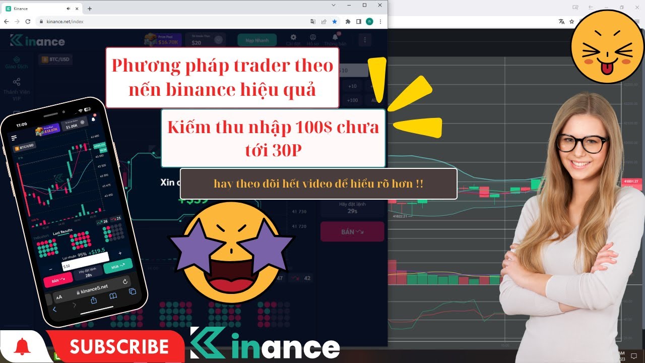 Cách trader kinance dựa trên nến binance hiệu quả cao | kiếm tiền online