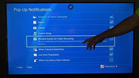How to Turn Off Blocked Scenes for Video Recording on PS4 Console (Fast Tutorial)