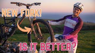 The latest, the greatest? Riding the Fox 36 Grip X fork