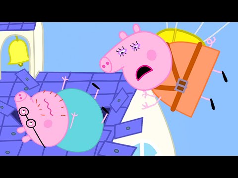Peppa Pig Official Channel | Mummy Pig to the Rescue | Parachute Jump Episode