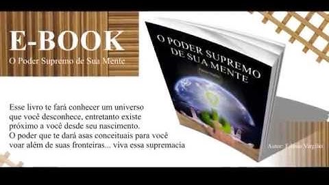 Book trailer - O Poder Supremo de sua Mente