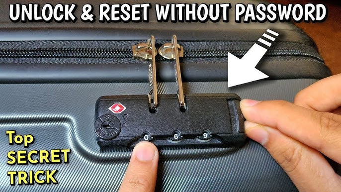 5 Ways To Unlock And Reset A Forgotten Suitcase 2024