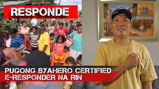Pugong Byahero, Certified E-Responder na rin | RESPONDE