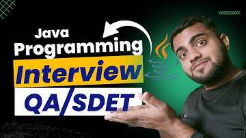 Java Interview Programming Questions QA SDET Part1 | MyCodeWorks