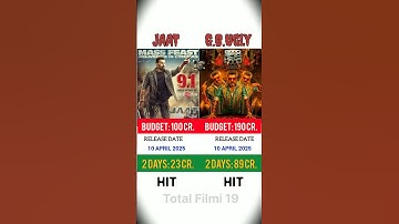 #jaat #goodbadugly #boxofficecollection #ajith #sunnydeol #totalfilmi19 #shorts