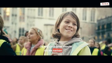 Bedankt voor je steun aan 11.11.11: samen blijven we opkomen voor menselijkheid