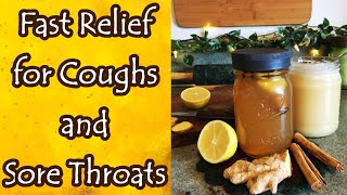 Natural, Fast Acting Relief for Coughs, Congestion, and Sore Throat