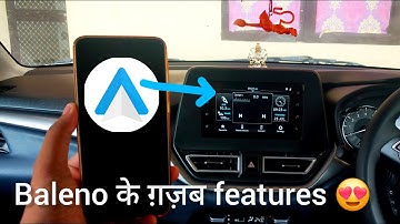 " Baleno zeta Smart Infotainment Review | Wireless Android Auto + Hidden Features!" 🤩