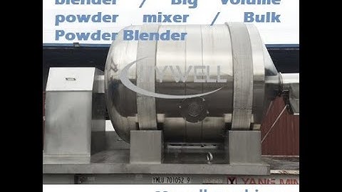 High volume powder blender / Big volume powder mixer / Bulk Powder Blender