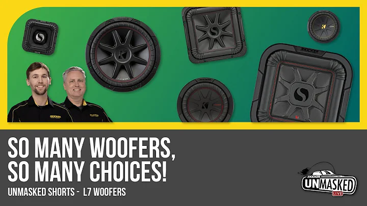 The History of KICKER's L7 Woofers - Kicker UnMasked - Shorts