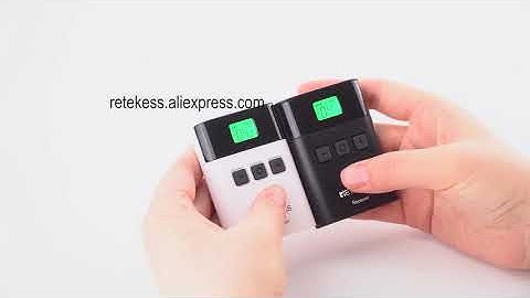 Retekess TT122 wireless tour guide system