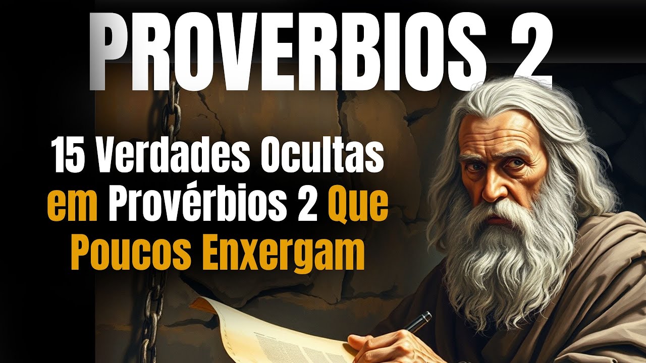 “Provérbios 2 Revela o Segredo da Verdadeira Sabedoria  15 Chaves Poderosas”