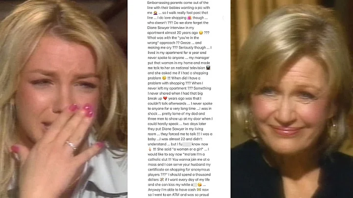 Britney Spears SLAMS 2003 Diane Sawyer Interview