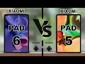 Xiaomi Pad 6 VS  Xiaomi Pad 5