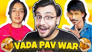 VADA PAV GIRL WAR IN DELHI