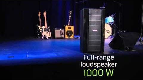 Bose F1 Flexible Array Loudspeaker System