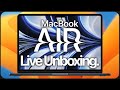 MacBook Air M2 Midnight - Live Unboxing & Testing