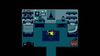 Kris Pulling out Their Soul (Deltarune Chapter 1 End)