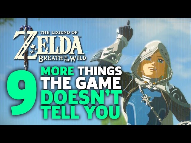 Zelda: Breath Of The Wild - 9 top tips for a good start