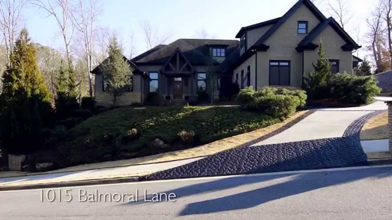 Grand Contemporary Home in Roswell 1015 Balmoral Lane YouTube