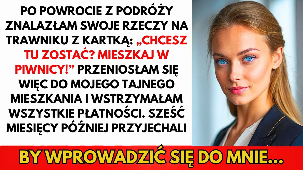 Po Powrocie Z Podróży Rzeczy Na Trawniku — Poszłam Do Tajnego Domu I Anulowałam...
