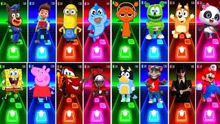 BUS EATER 🆚 EXTRA SLIDE 🆚 SKIBIDI TOILET 🆚 HOUSE HEAD 🆚 ODDBODS | Tiles Hop EDM Rush!