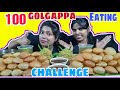 100 golgappa eating challenge #panipuri Yumm😋😋