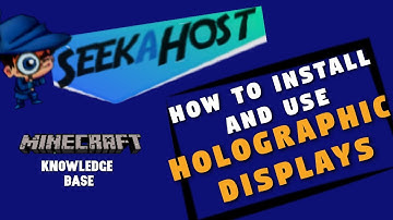 How to Install and Use Holographic Displays Plugins | Minecraft Java Edition