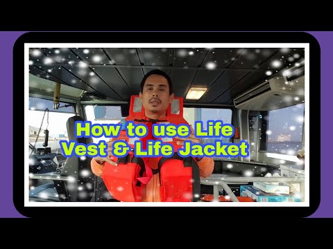 Video: Paano Maglagay Ng Isang Life Jacket Nang Tama