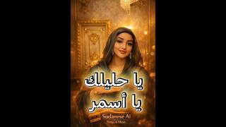 يا حليلك يا أسمر، أغنية سودانية بالذكاء الصناعي
