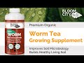 Bloom city  organic worm tea concentrate compost starter  bokashi additive  plant supplement