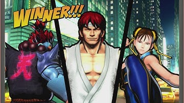 Ultimate Marvel VS Capcom 3 Playthrough - Ryu, Chun Li, Akuma