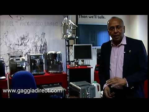 Gaggia Viva Milk Frothing for Flat White - Gaggia Caffe Tv