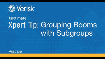 Xpert Tip: Grouping Rooms with Subgroups