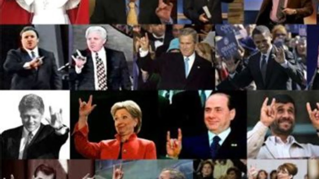 "Erika Kirk" Making Freemason Hand Gestures At Charlie's FUNERAL????