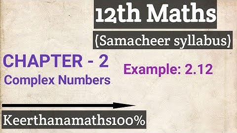 12th-Maths-Chapter-2- Example-2.12