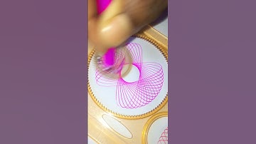 Golap Fuler Kata 🥀💥 | Spirograph Make | #shorts #Atik_official #spirograph