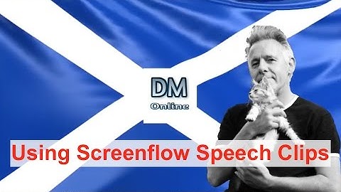 Screenflow Speech Clips Tutorial