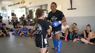 Sparring time for Saenchai and Superlek in Charlotte | YOKKAO Muay Thay Seminar USA Tour 2022