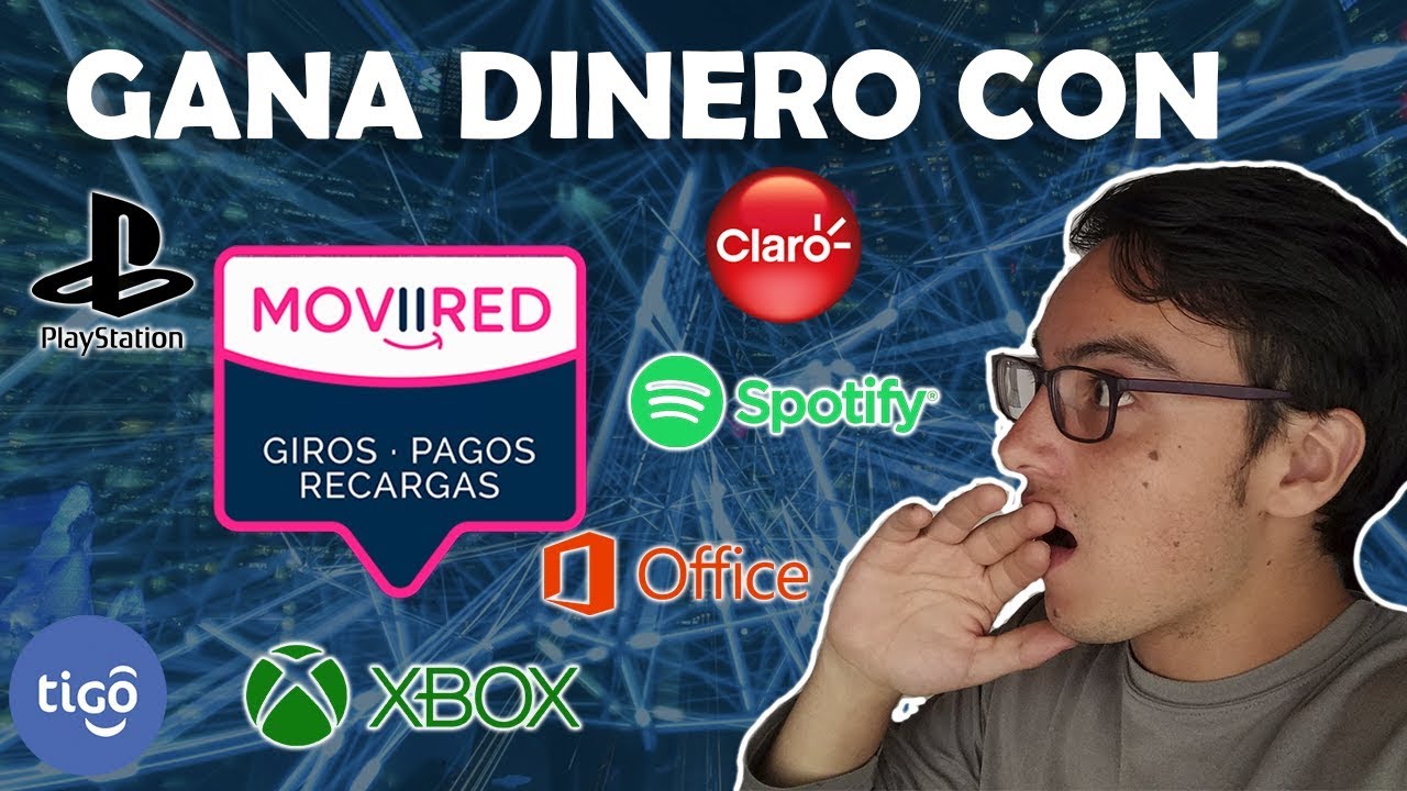 ¿Qué es MOVIIRED y Cómo Funciona? 🚀 Ganar Dinero con Recargas y Facturas recargas de free