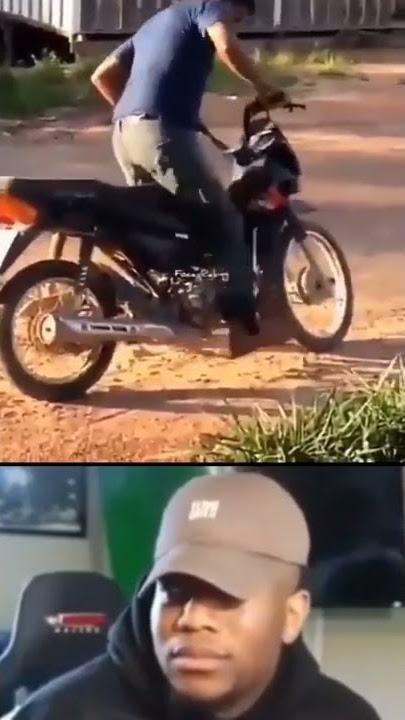 Stater Motor Pakai Rem Kaki 🤣 #lawak #shorts #memeviral #funny #lucu #tiktok