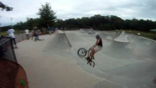 Slow motion bmx 360 & superman