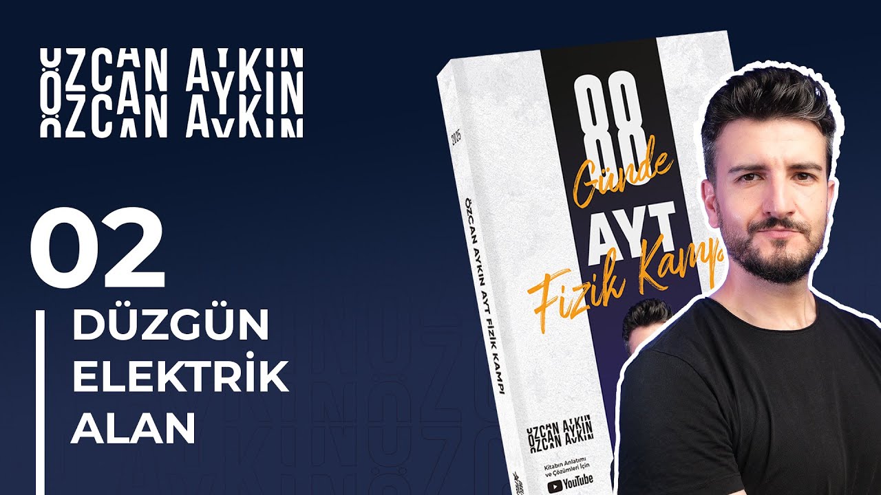 Yüklü Taneciklerin Düzgün Elektrik Alandaki Hareketi | 88 Günde AYT Fizik Kampı | 56. Gün