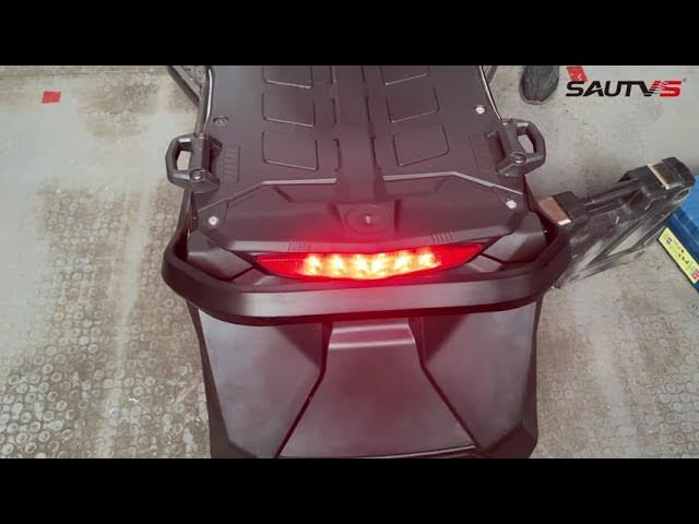 Aazon.co: SAUTVS 1PC LED Taillight For Pioneer, Red Brake Stop Tail