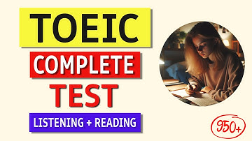 TOEIC Listening & Reading Test 2024: Real Exam with Answers!