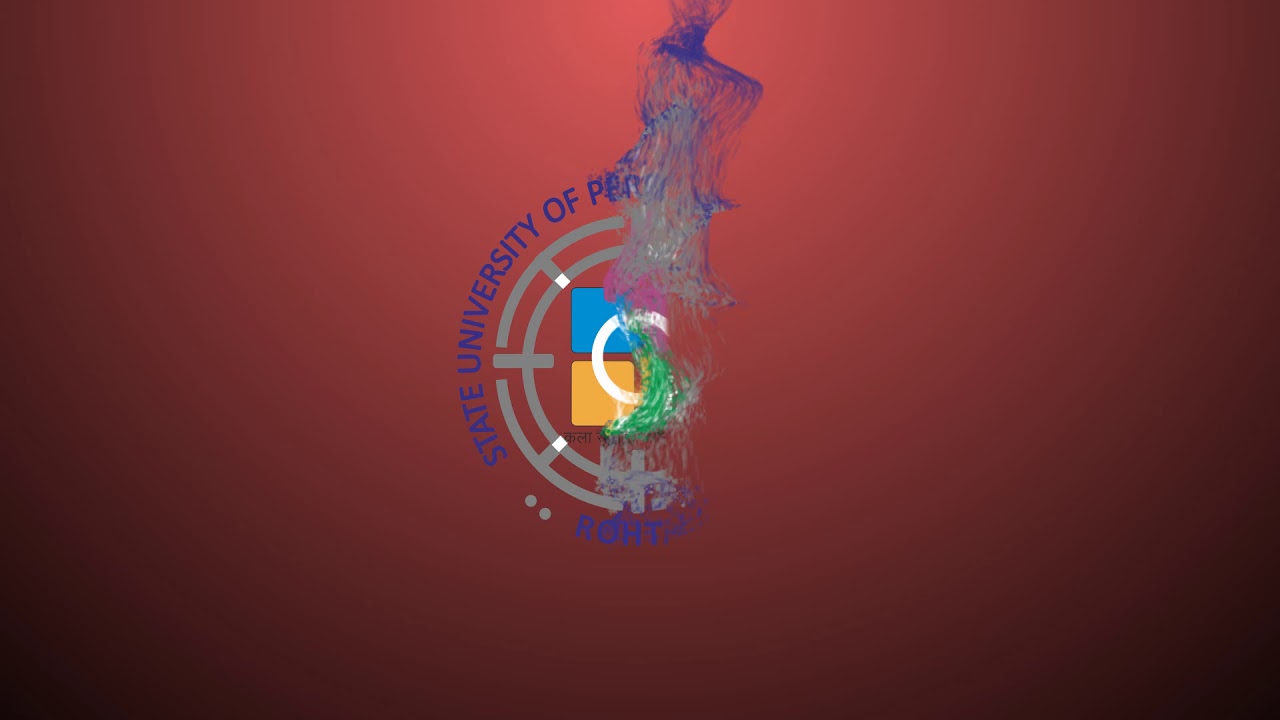 Supva state university of performing visual arts 3d logo reveal